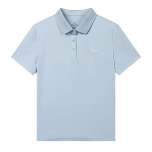 361度短袖T恤女2025夏季新款轻薄透气翻领运动POLO衫562524009A