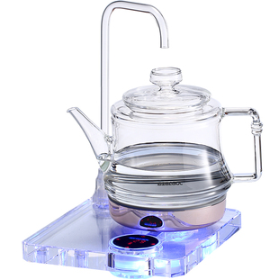 DCH-909自动上水玻璃透明办公室煮花茶养生烧水茶壶