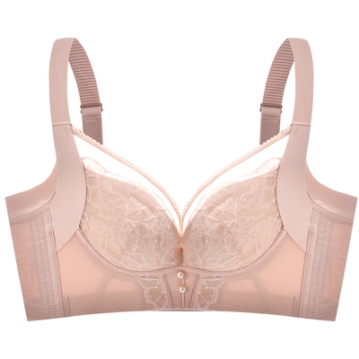 商场同款MYBODY新款内衣花卉蕾丝聚拢防下垂收副乳调整文胸女胸罩