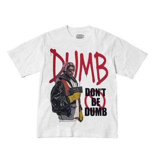DONT BE DUMB 短袖T恤 纯棉 A$AP ROCKY 美式 圆领 宽松街头重磅