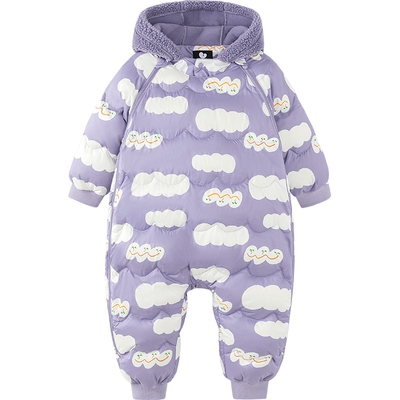 时尚羽绒连体衣迷你巴拉巴拉