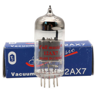Fullmusic天津全真 12AX7 ECC83 12AU7 ECC82 电子管金脚金字低噪