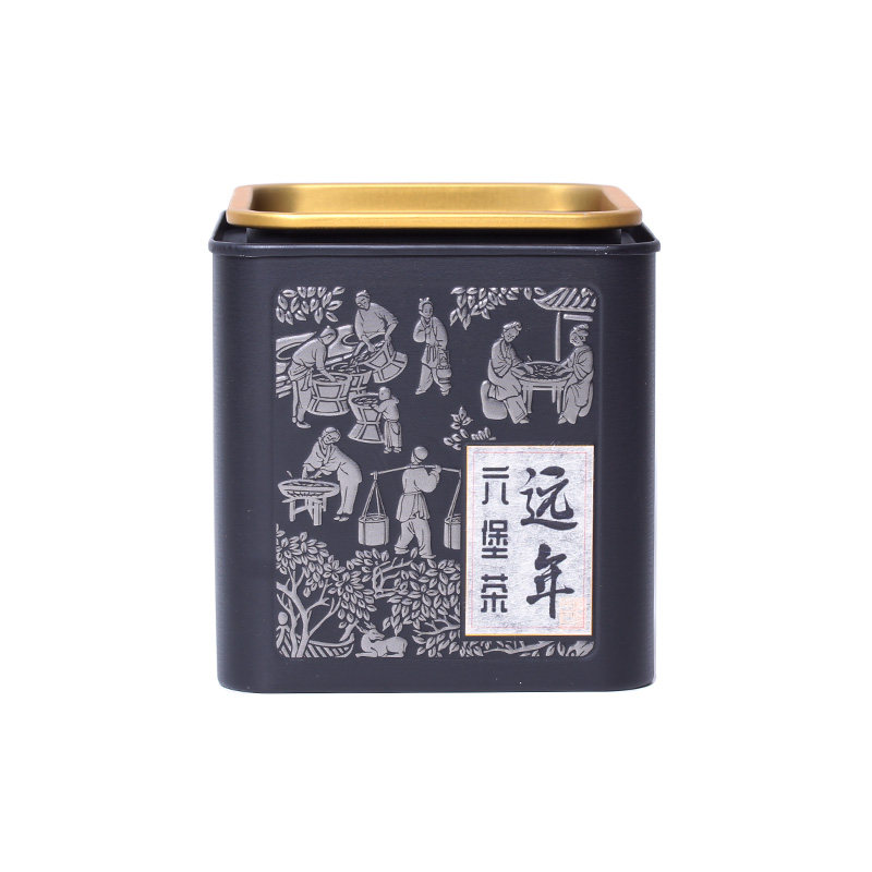 远年梧州六堡茶参香红豆口感