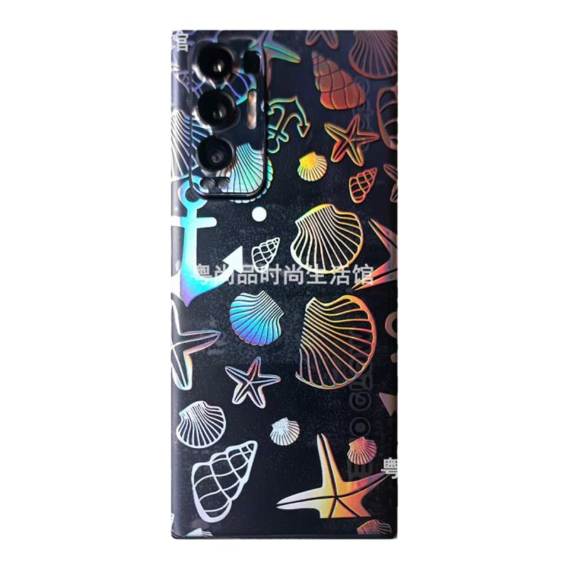 适用三星S26ultra透明炫彩背膜