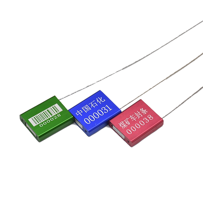 一次性铝合金钢丝封条封签防调包