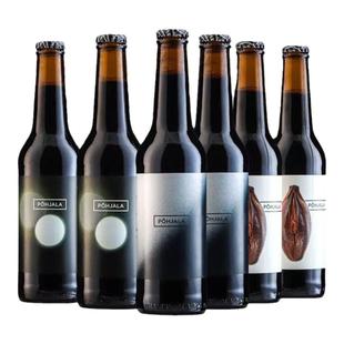 珀亚拉啤酒黑金/帝国世涛黑夜/帝国波特夜晚/伯亚拉精酿330ml瓶装