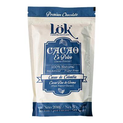 LOK生可可粉未碱化天然家用商用