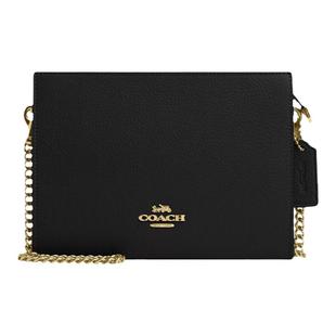 COACH 蔻驰 Slim Crossbody 女士链条斜挎包 纯色