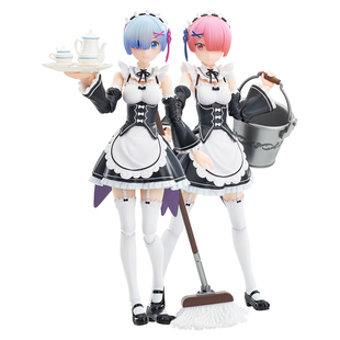 【APEX/现货】Re:从零开始的异世界 拉姆雷姆1/8可动手办 ARCTECH