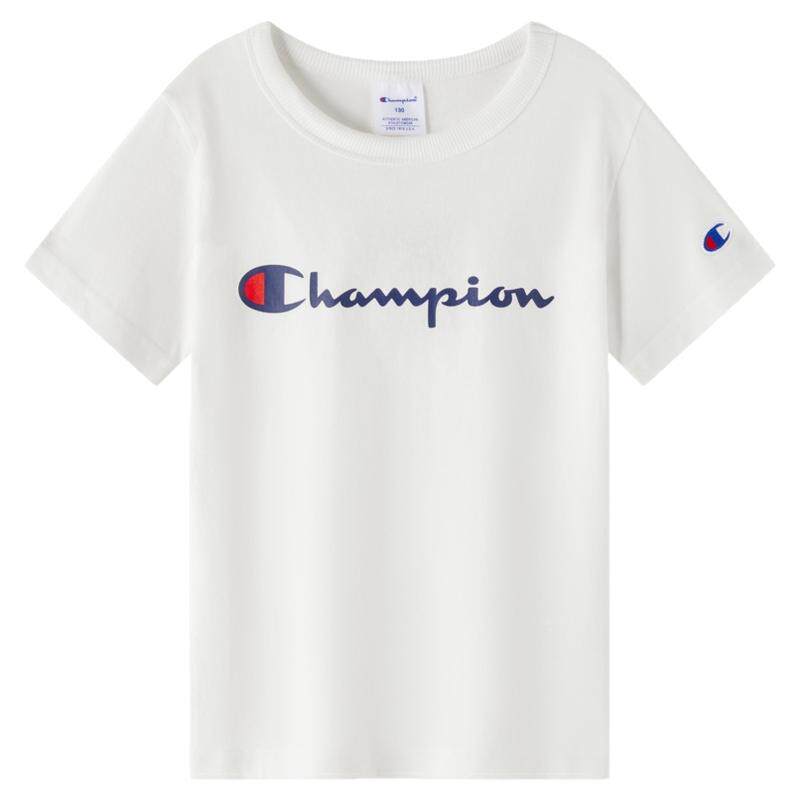 Champion夏新男女大小童经典休闲短袖T恤