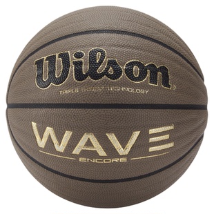 Wilson威尔胜官方WAVE波浪纹防尘防沙标准7号PU室内外通用篮球