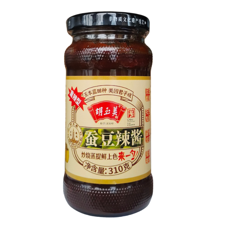 安庆特产胡玉美310g蚕豆辣酱