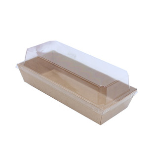 装三明治包装盒包装盒子打包盒的三文治便当盒正方形长方形一次性