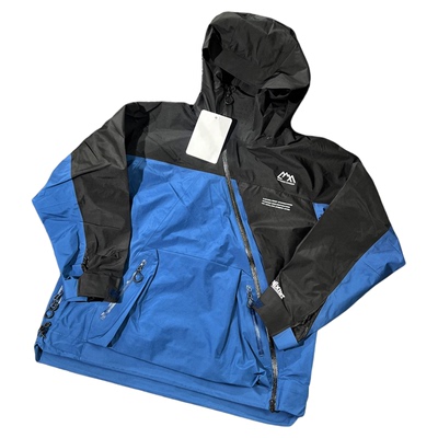 日单代工Cont斜拉链冲锋衣男女户外防风防水滑雪登山CMF压胶夹克