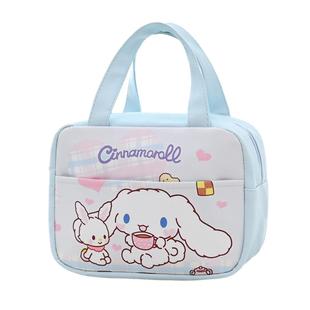 小学生饭盒袋手提包大容量保温袋防水上班族早餐便当包手拎包小号