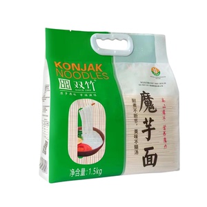 竹溪魔芋面双竹魔芋挂面低脂主食