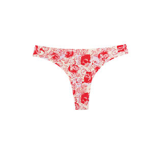 CINOON一片式冰丝透气低腰内裤女性感无痕瑜伽运动健身大码丁字裤