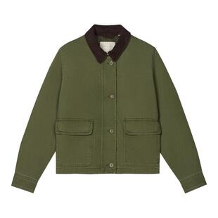 Levi's李维斯26秋季新款女士休闲复古美式灯芯绒夹棉牛仔夹克外套