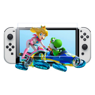 任天堂switch降反射AR镀晶钢化膜SwitchOLED高清增透续航版ns游戏机保护膜Switchlite日版屏幕膜