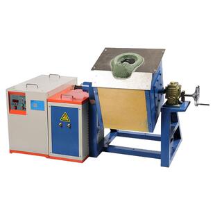 小型中频熔炼炉金银铜铝锡钢铁融化贵金属工业冶炼炉感应加热设备