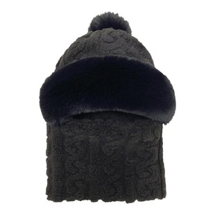 风雪帽东北加厚保暖帽子女面罩围脖一体冬季加绒套头帽防风包头帽