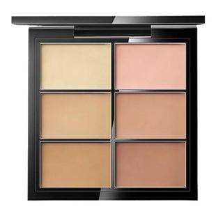 ZFC六色遮瑕膏修容持久控油裸妆遮盖脸部斑点痘痘印黑眼圈盘正品