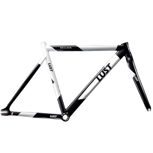 LUST死飞单车架 固齿单速自行车架竞速场地破风男女Fixed Gear