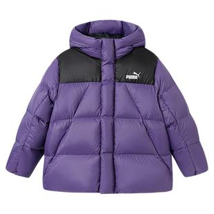 PUMA彪马羽绒服新款儿童休闲男女童外套宽松保暖亲子秋冬加厚上衣