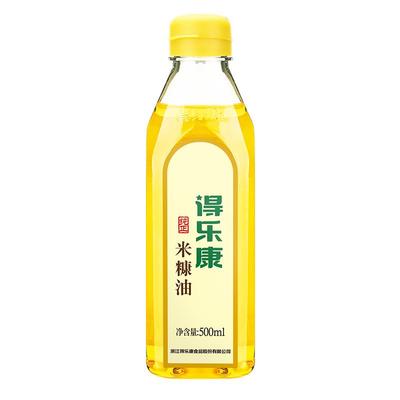 得乐康纯正米糠油500ml小瓶装