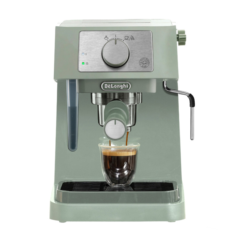 Delonghi/德龙 EC255.GR意式半自动泵压式咖啡机小型家用蒸汽奶泡