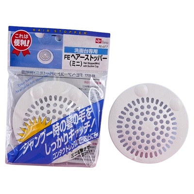 日本LEC浴室排水口防发堵滤网