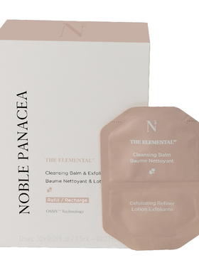 诺珮诗Noble PanaceaNP素颜清透净肌两部曲洁面补充装