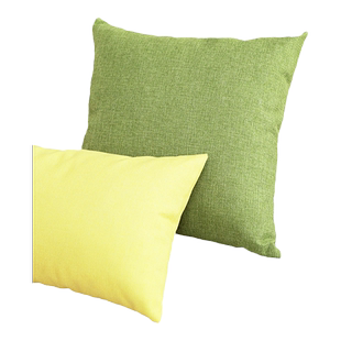 亚麻沙发靠垫腰垫抱枕腰靠垫椅子靠垫护腰床头靠背腰枕靠垫腰部垫