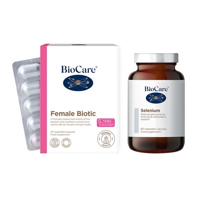 BioCare蔓越莓益生菌+硒元素胶囊