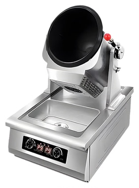 赛米控大型炒菜机商用滚筒炒饭机全自动烹饪锅智能炒菜机器人