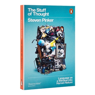 英文原版 The Stuff of Thought 思维之所倚 语言是人性的窗口 英文版