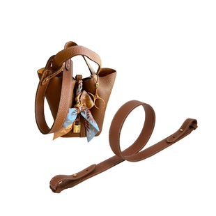 KINGS IN BAG皇冠适用于Picotin菜篮子单肩改造TC皮金扣/银扣肩带