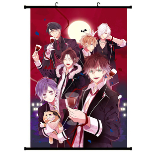 魔鬼恋人动漫周边海报定制小森唯逆卷绫人奏人无神琉辉挂画现货