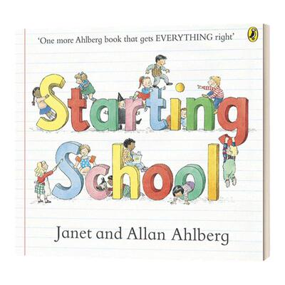 开学了英文原版儿童绘本