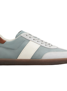 TOD'STABS皮革拼翻绒革休闲鞋