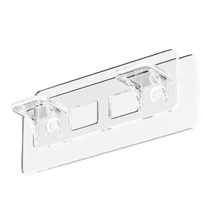 无痕粘贴免打孔层板拖固定厨柜子隔板托角码层高层板托粘胶厨房