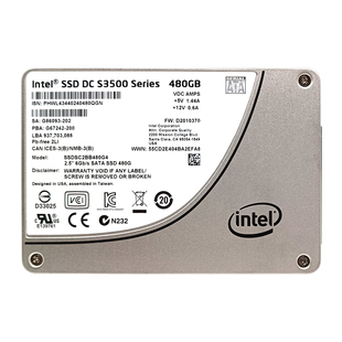 Intel/英特尔S3500系列 480G全新 企业级MLC固态硬盘 HP 零售版
