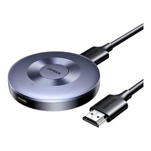 绿联无线投屏器手机连接电视hdmi显示器4k超高清投影仪同屏传输器