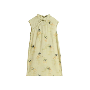 沫沫家女童连衣裙儿童裙子新中式旗袍两件套夏装2026新款国风套装