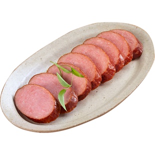 双花茶香肠350g本溪特产茶香风味烟熏红肠猪肉真空熟食开袋即食