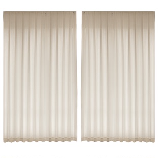 【缦兮纱有序几何肌理纱】轻法式浪漫单挂客厅窗帘纱帘透光不透人