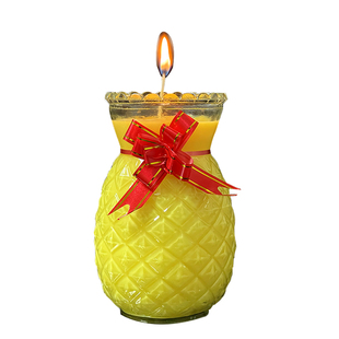 缘益坊酥油灯7天酥油灯15天旺来菠萝酥油灯5天凤梨酥油蜡烛玻璃瓶