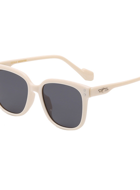 2024年新款白色框墨镜女