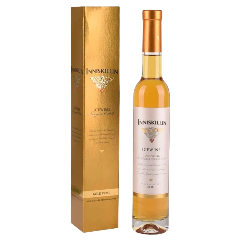 加拿大原瓶进口云岭冰酒干白葡萄酒冰酒375ml   Inniskillin甜酒