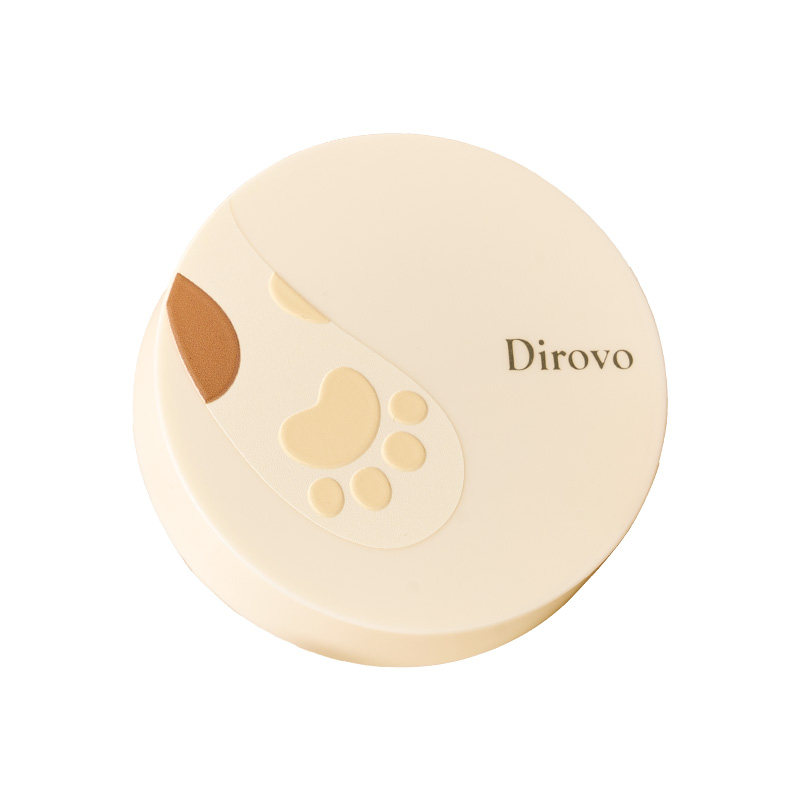 蒂洛薇dirovo麻薯小卷水散粉控油定妆蜜粉粉饼持妆24h防水